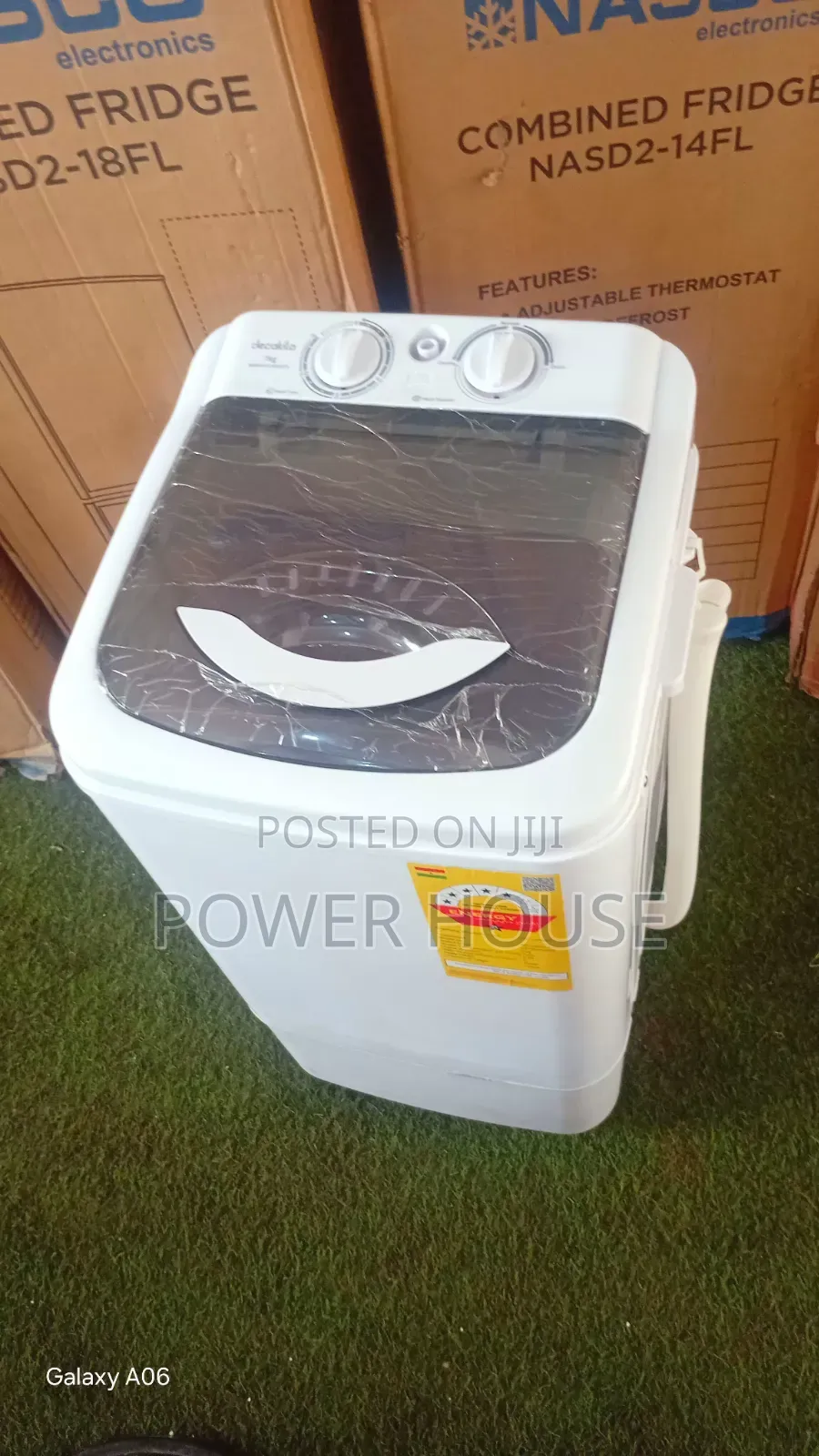 Brand New Decakila 7KG Washing Machine – Powerful Washing Performance