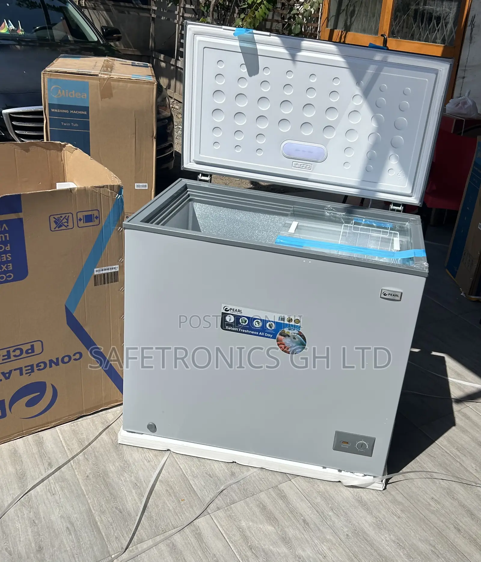 Just Order Pearl PCF-2530 200-Liter Single-Door Chest Freezer