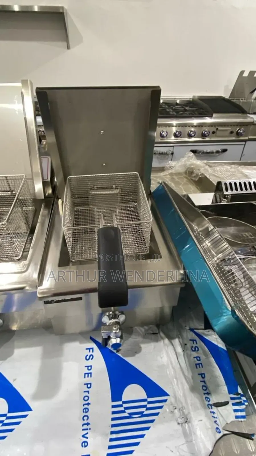 10L + 10L Table Top Commercial Double Deep Fryer for Restaurants Etc.