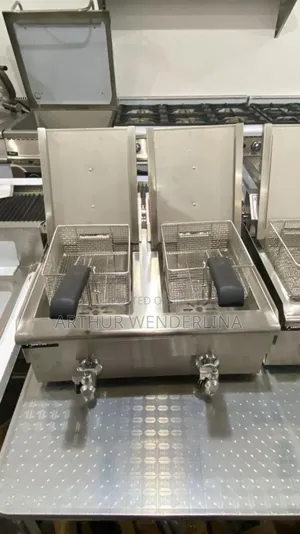 10L + 10L Table Top Commercial Double Deep Fryer for Restaurants Etc.