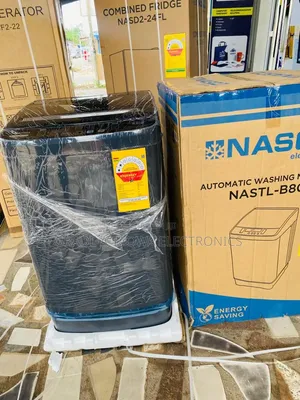 Enhanced 8kg Nasco Full Automatic Top Load Washing Machine