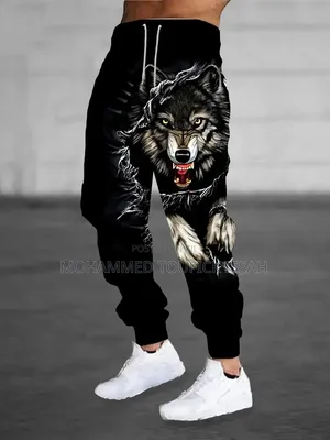 3D Digital Printing Street Hip Hop Men's Casual Sweatpants