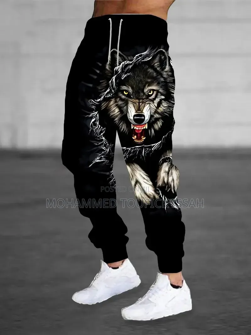 3D Digital Printing Street Hip Hop Men's Casual Sweatpants