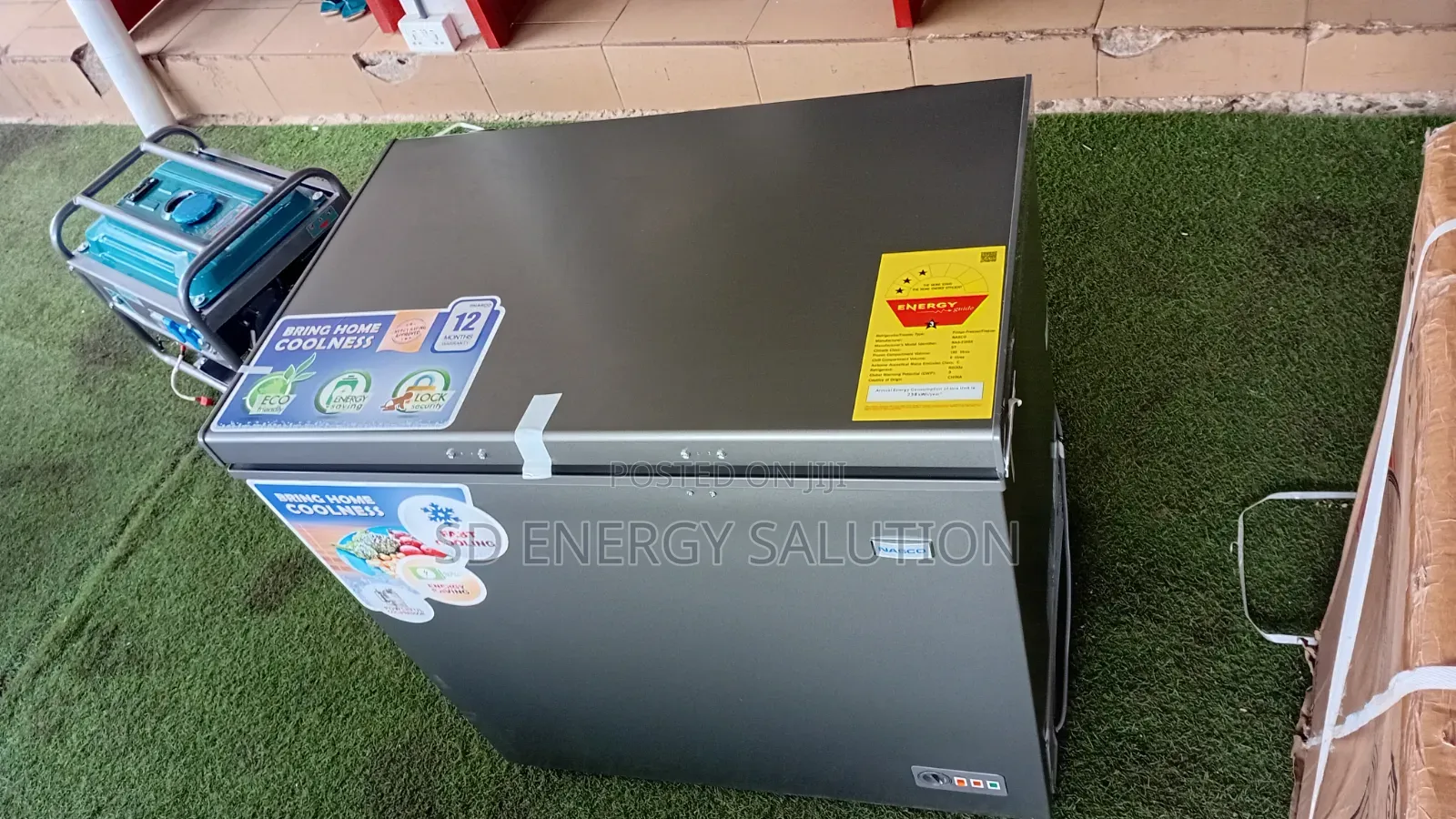 Nasco 195L Chest Freezer – Spacious, Quiet Energy Saving