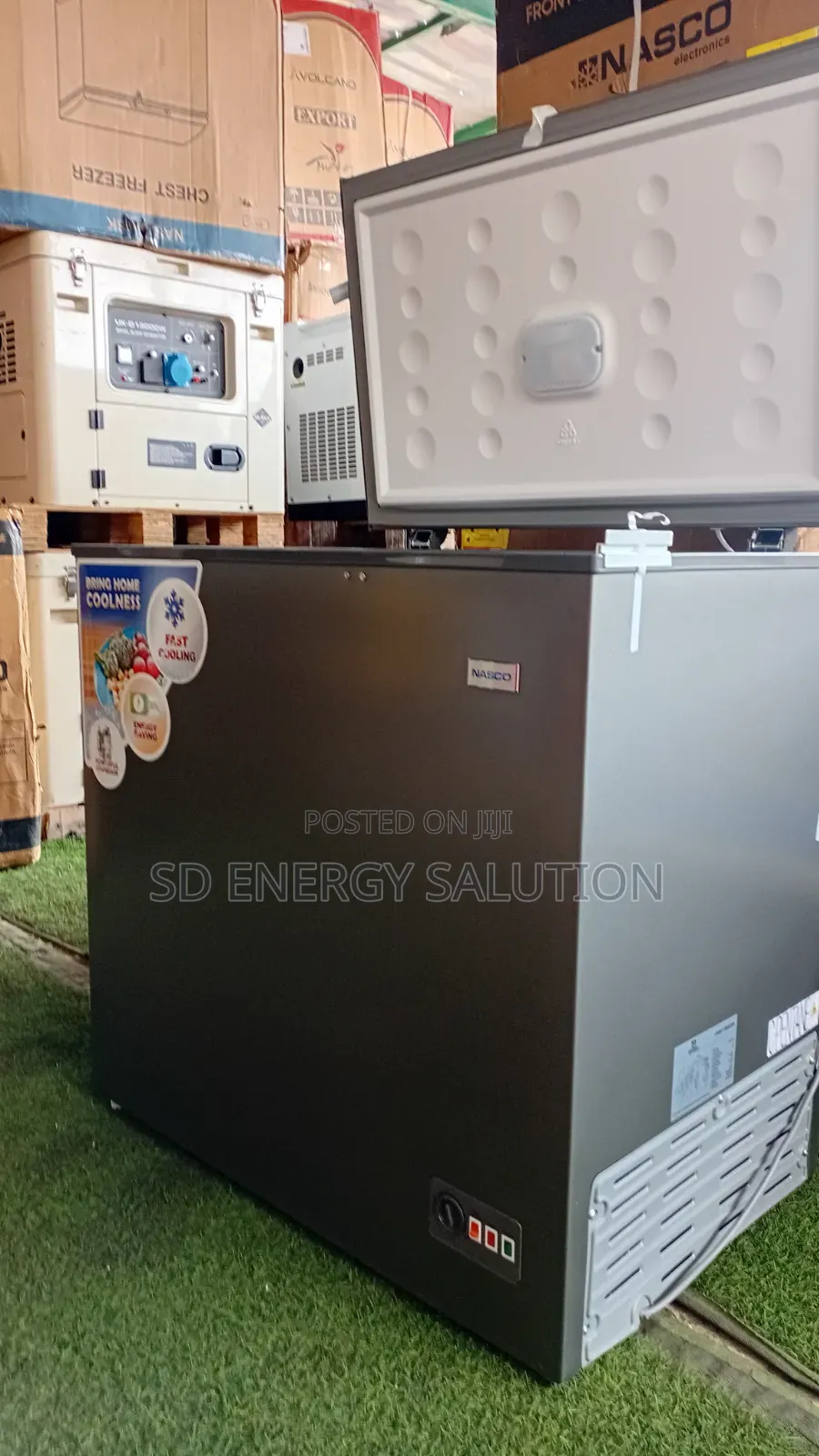 Nasco 195L Chest Freezer – Spacious, Quiet Energy Saving