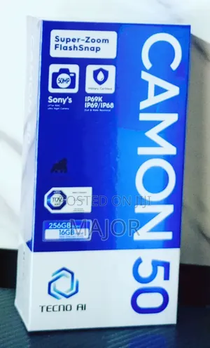 New Tecno Camon 50 Pro 256 GB Green