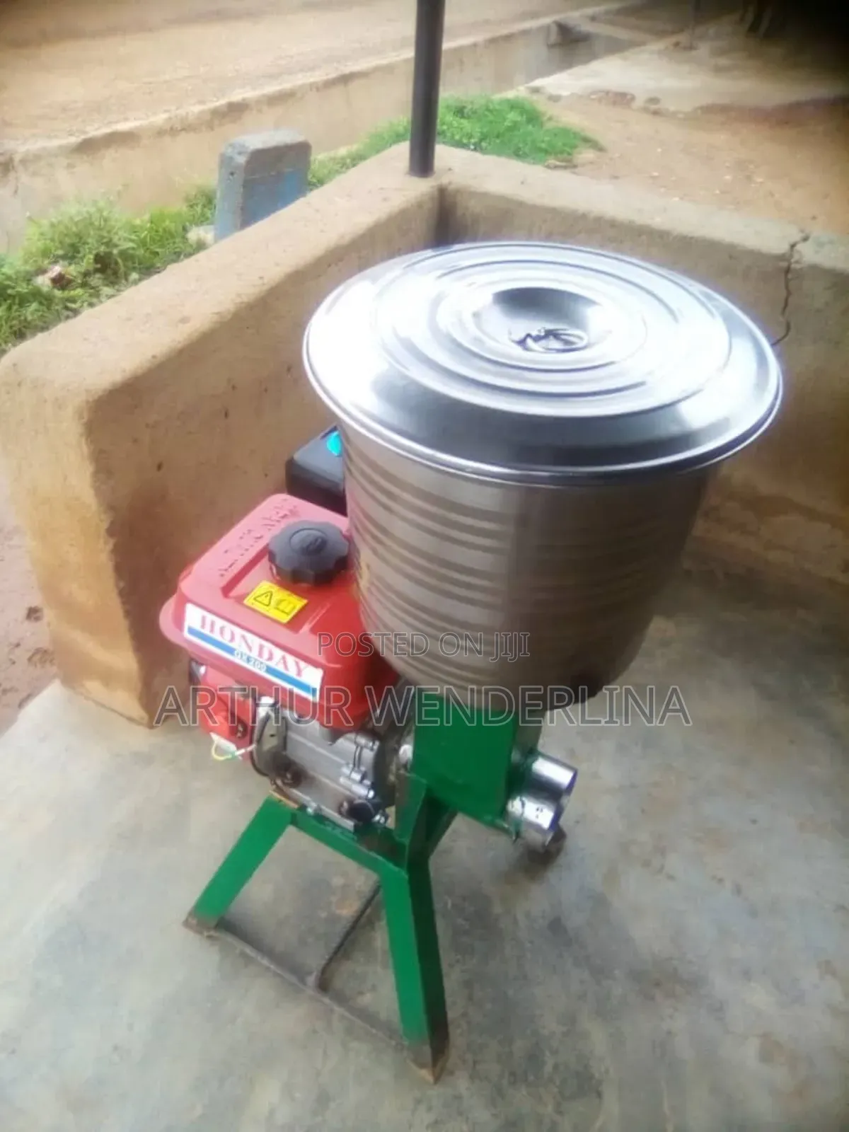 Commercial Fuel Engine Fufu Machine