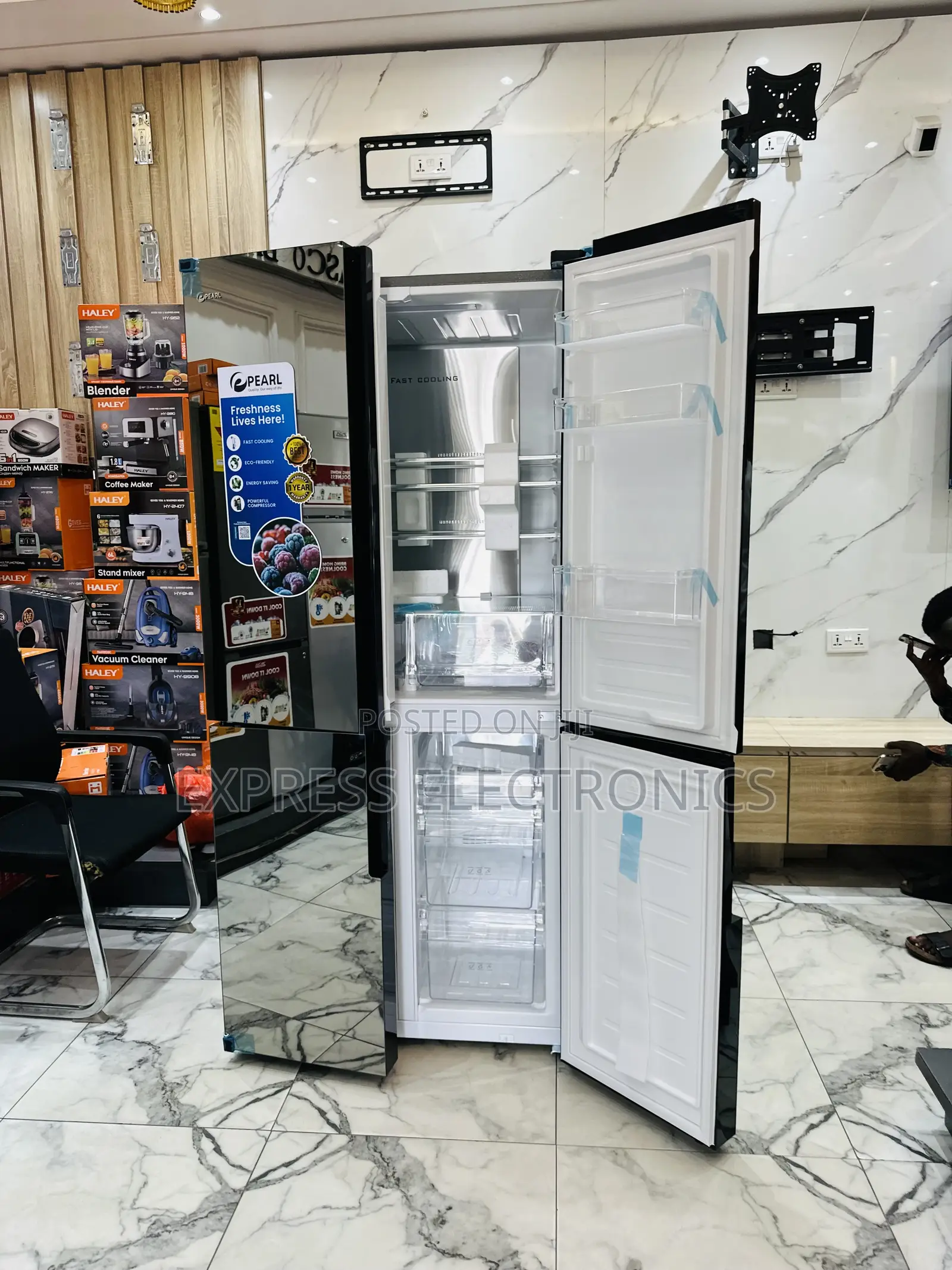 Place Your Order Pearl PF-630mdbg-2gb Fridge