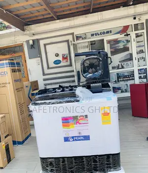Perfect White Pearl 12kg Washing Machines Semi-Automatic Twin 