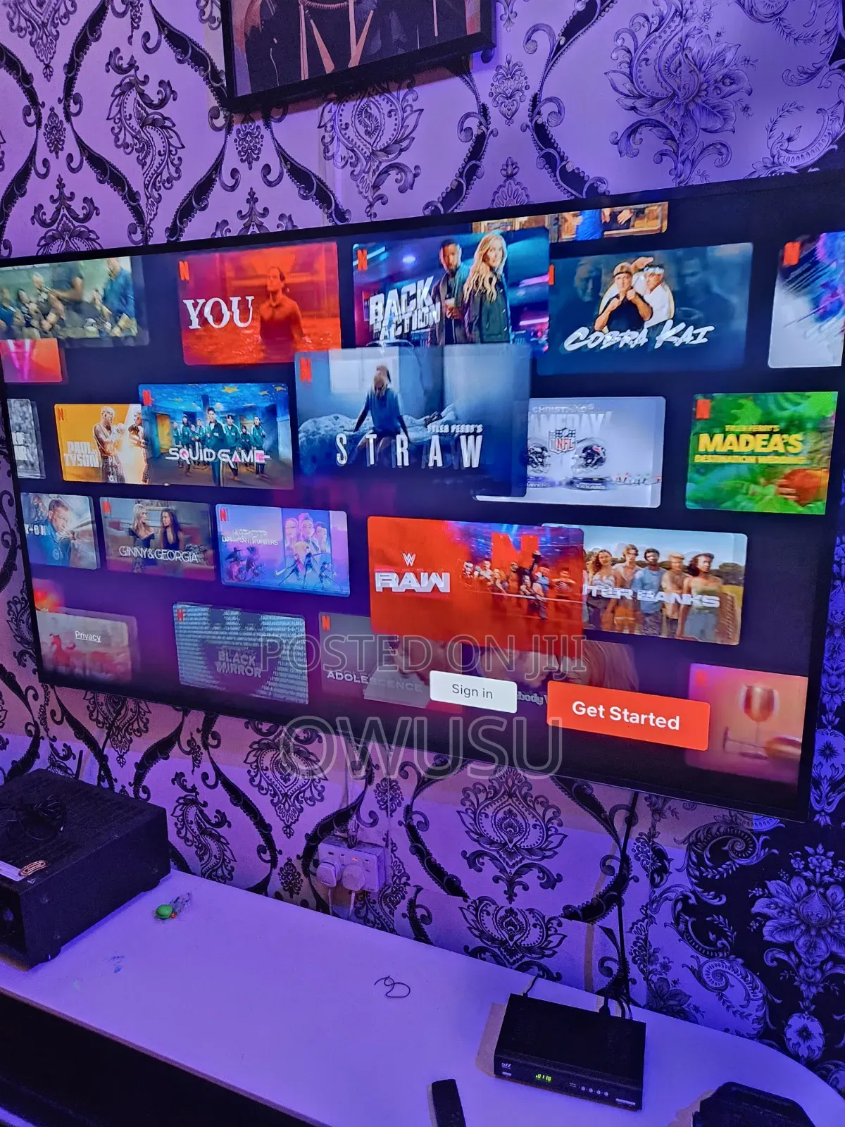 Samsung 48inh 4k Digital Satellite Smart