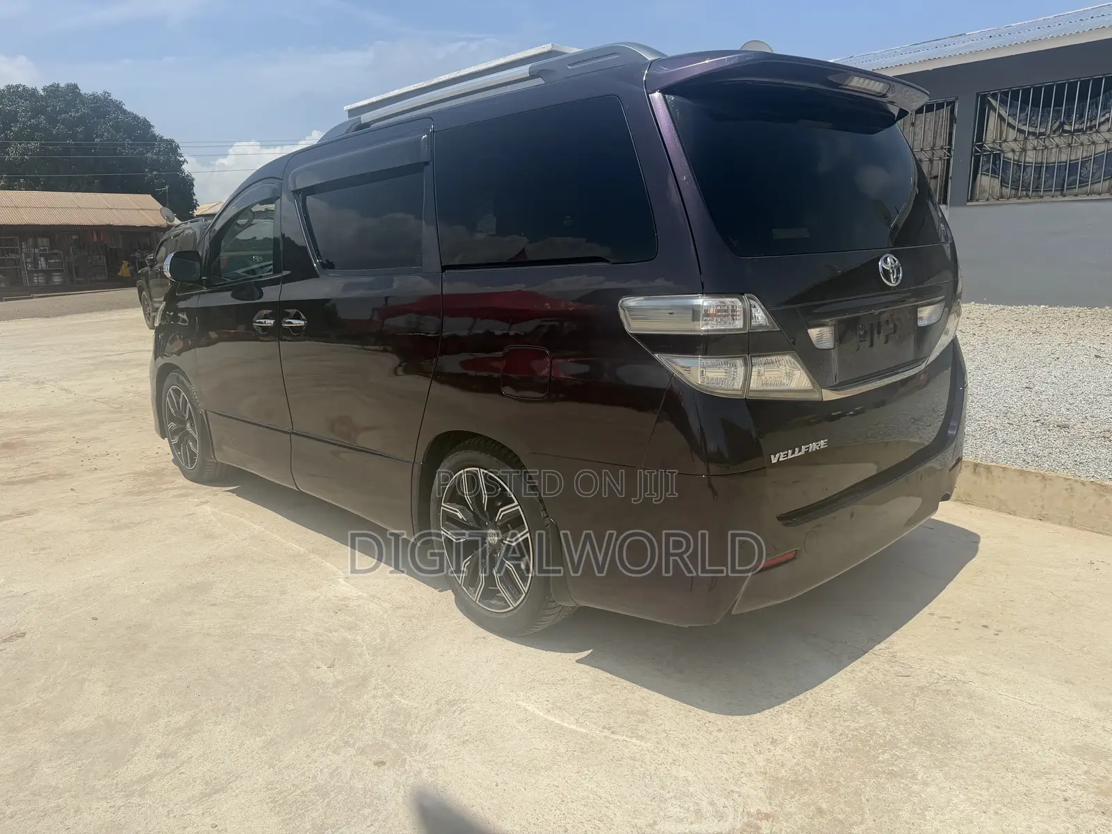 Toyota Vellfire 2013 Burgundy