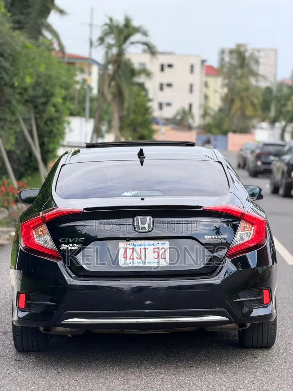 Honda Civic Touring Sedan 2020 Black