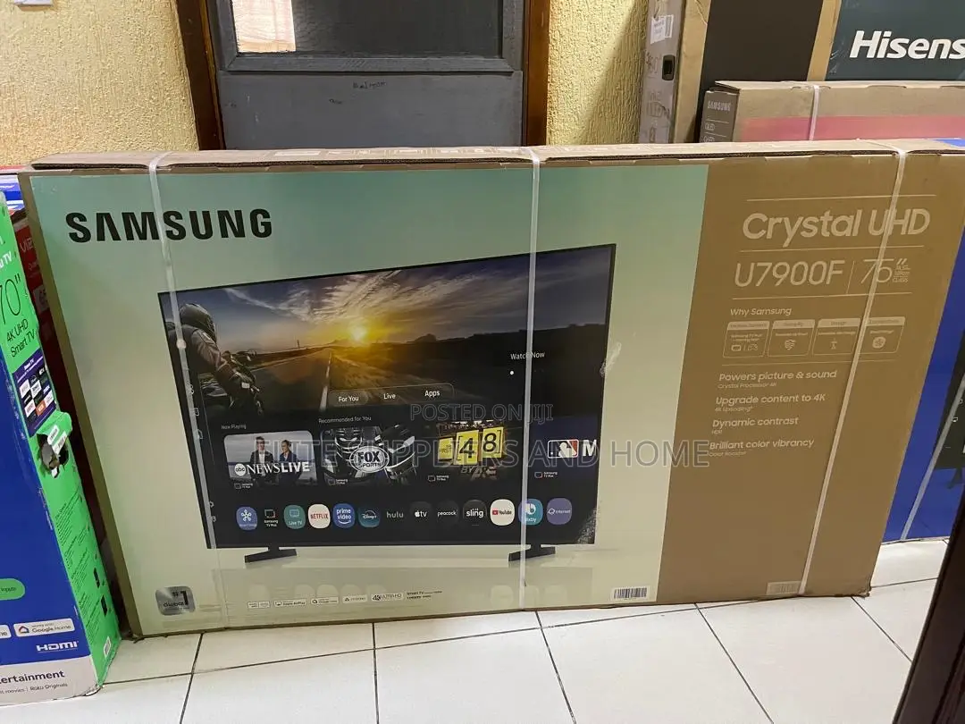 Samsung 75 Inches (Crystal UHD)