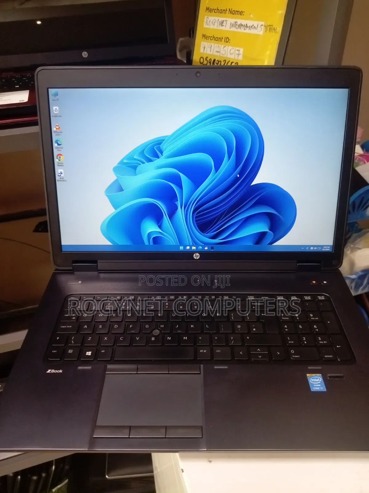 Laptop HP ZBook 17 32GB Intel Core i7 HDD+SSD 512GB
