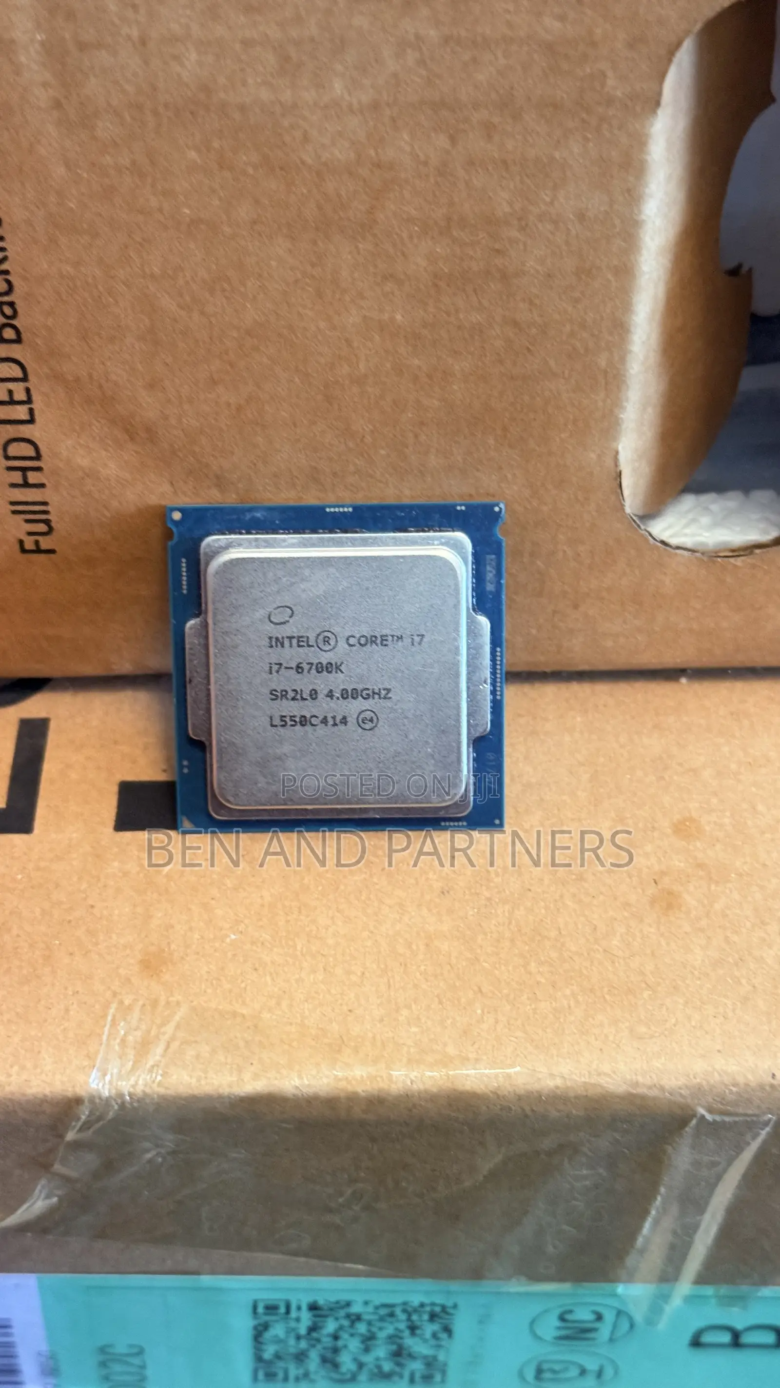 I7 Intel Cpu. 6cores 12 Threads