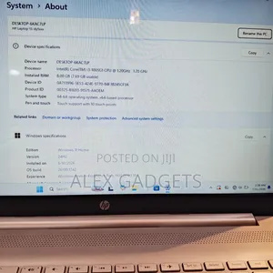 Laptop HP 8GB Intel Core i3 SSD 256GB