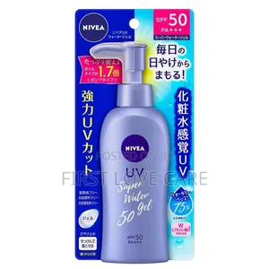 Nivea Sun Protect Super Water Gel Sunscreen Pump Bottle SPF50 PA+