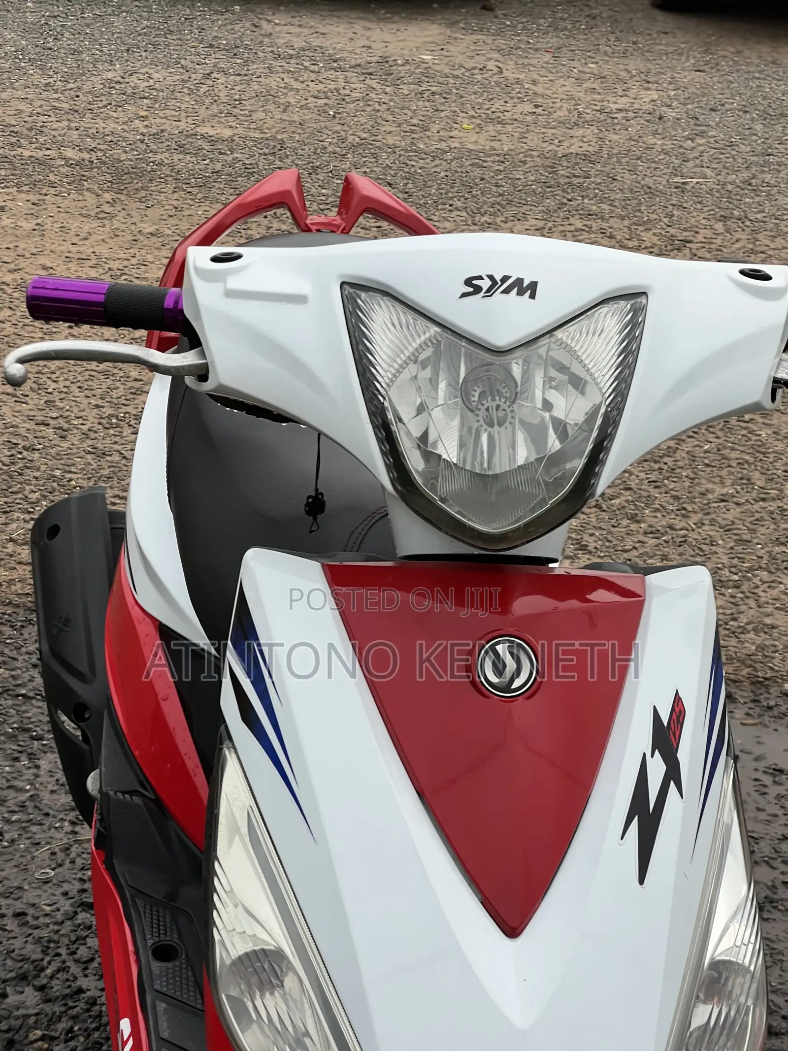 SYM Fnx 125 2023 White