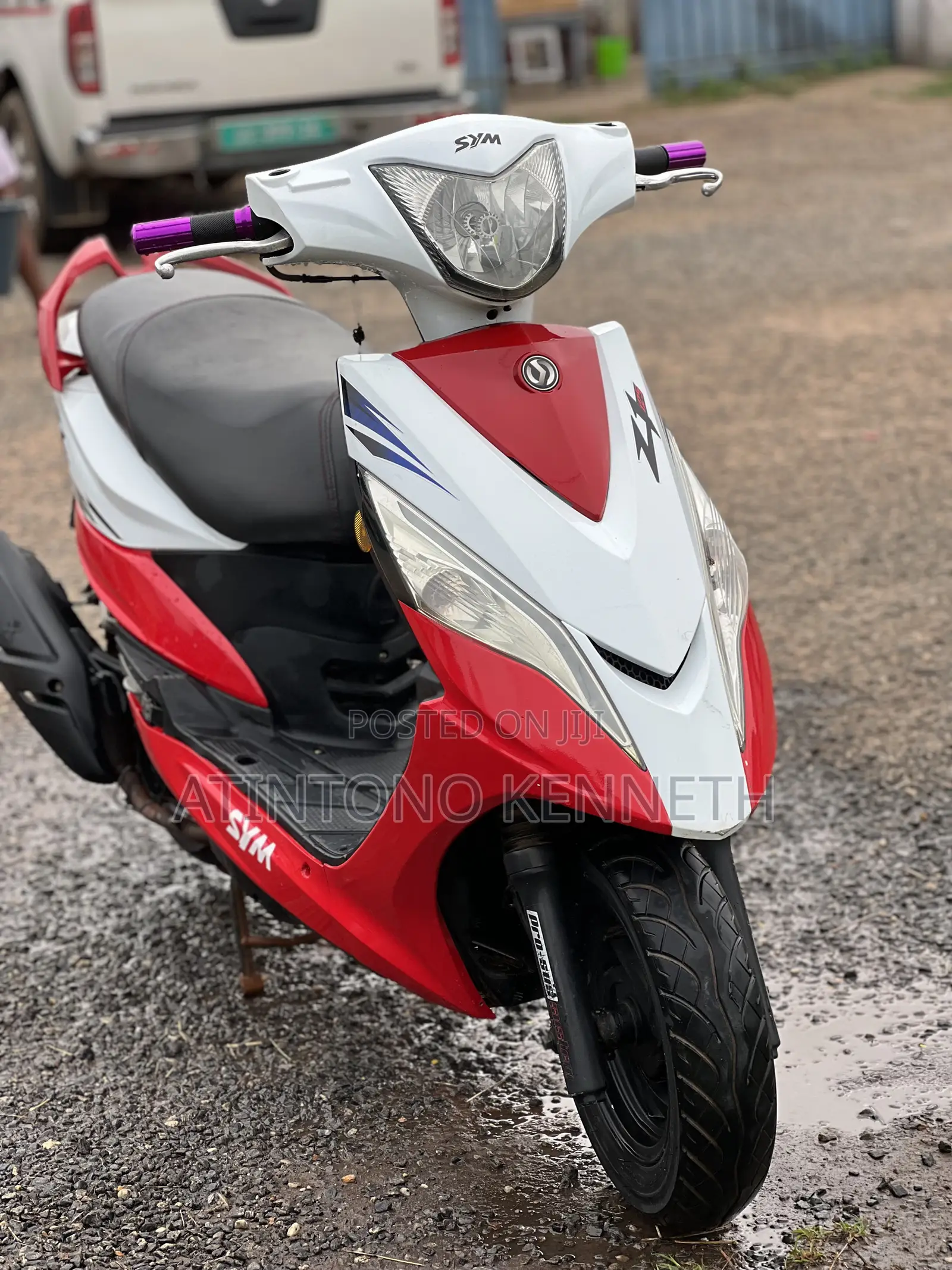 SYM Fnx 125 2023 White