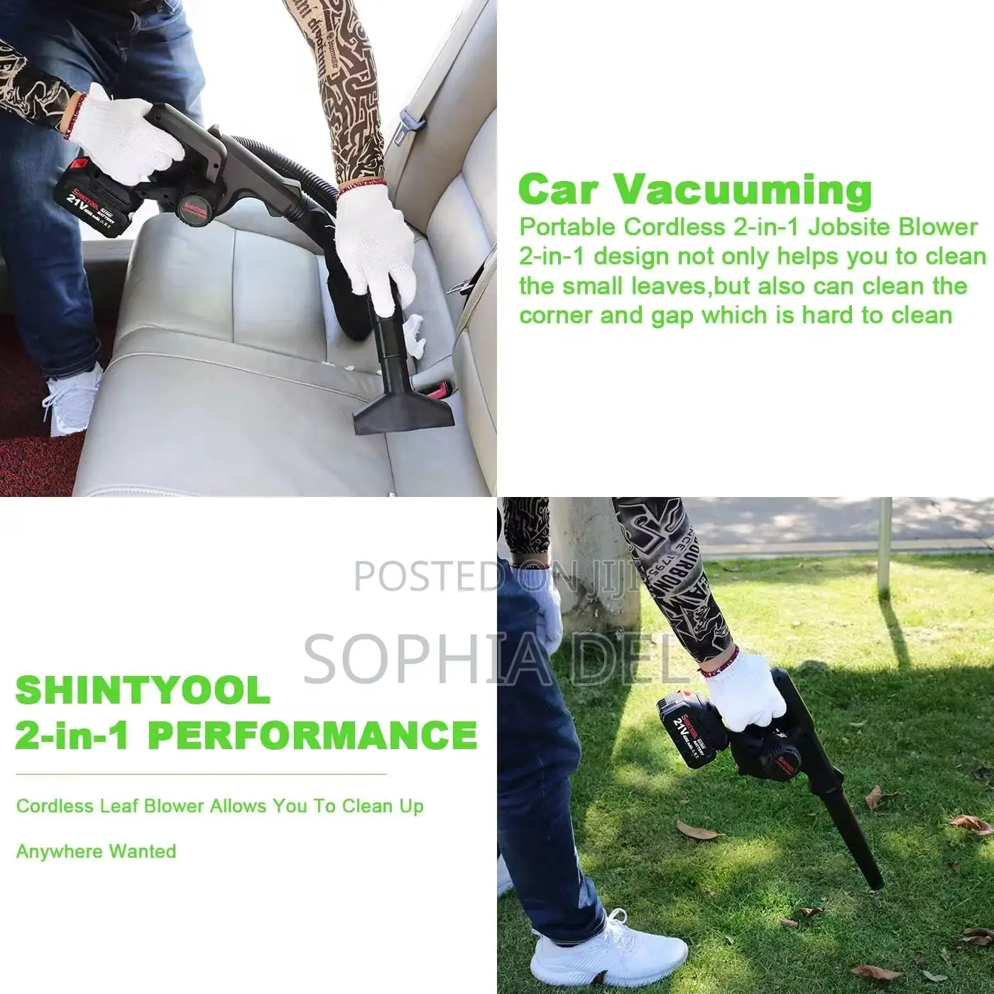 2 in 1 Vacuum Cleaner and Dust Blower