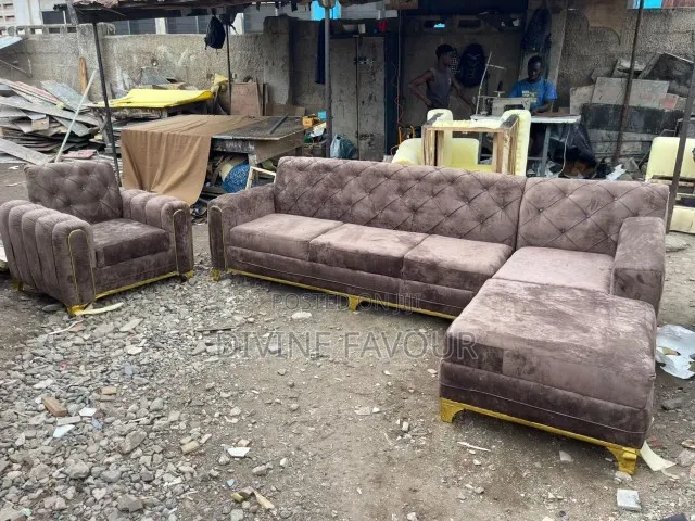 Brown Sofas Set Available in Shop