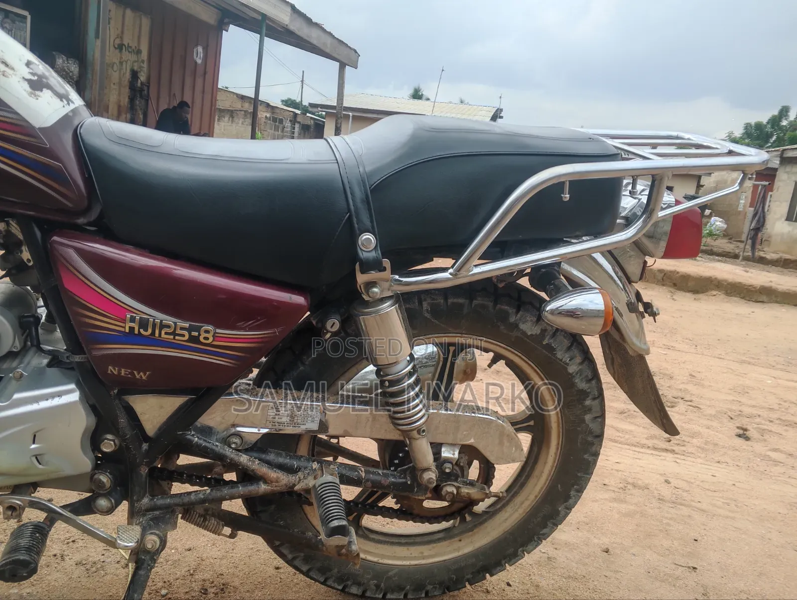 Haojue HJ125-8K 2025 Silver