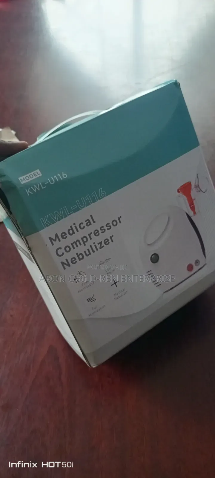 Rechargeable Handheld Portable Mesh Nebulizer