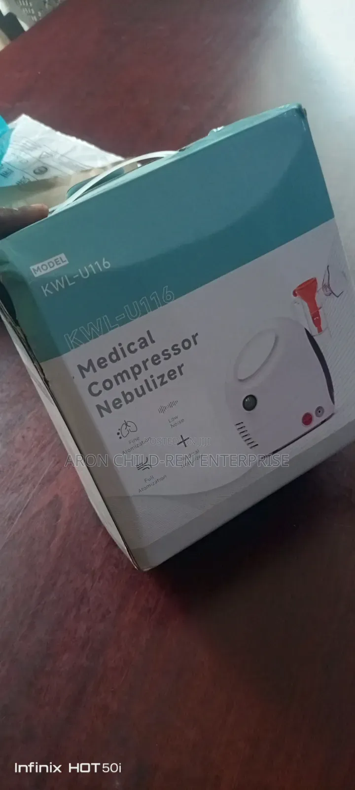 Rechargeable Handheld Portable Mesh Nebulizer