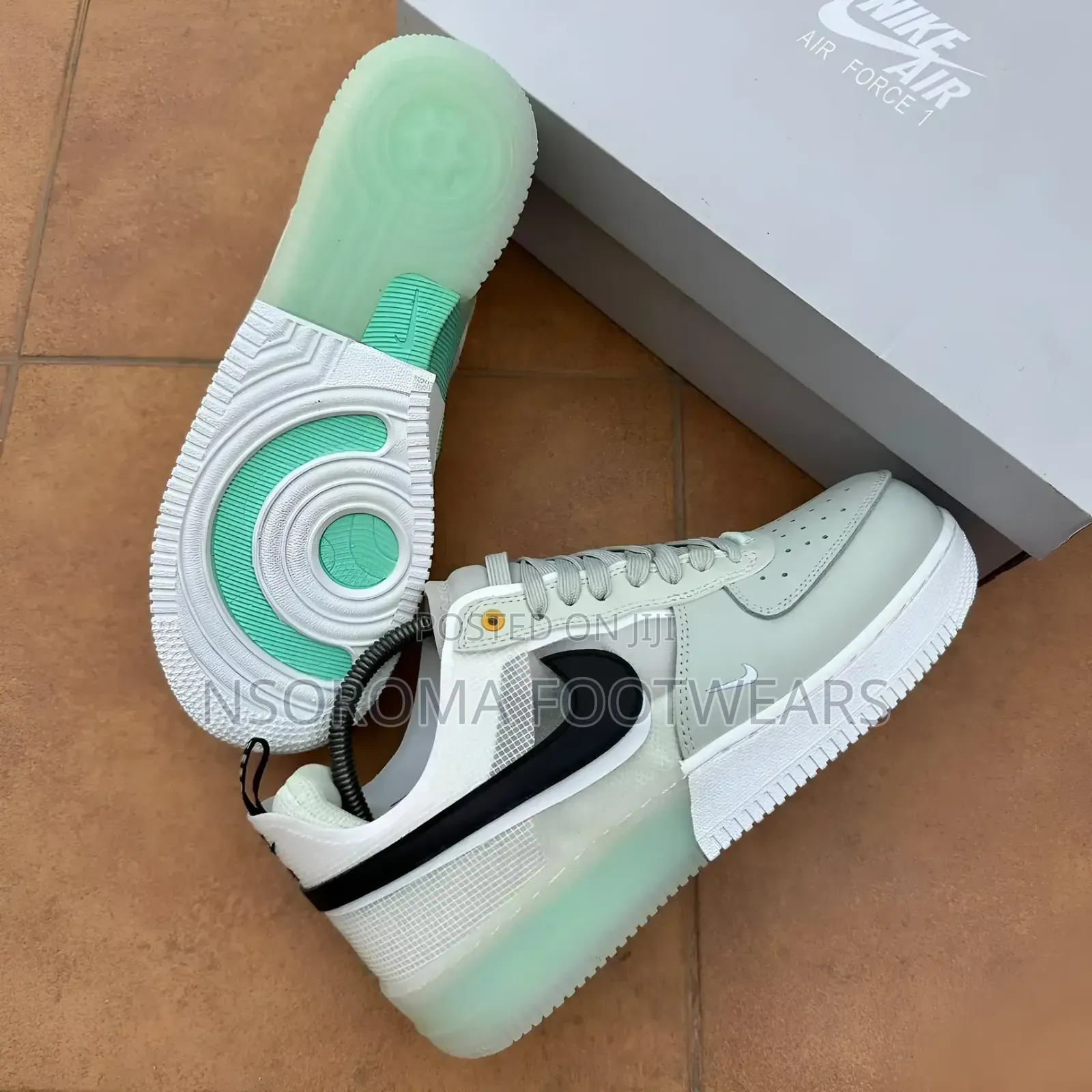Nike Air Force 1 React Sneakers – Stylish Comfortable | GH₵400