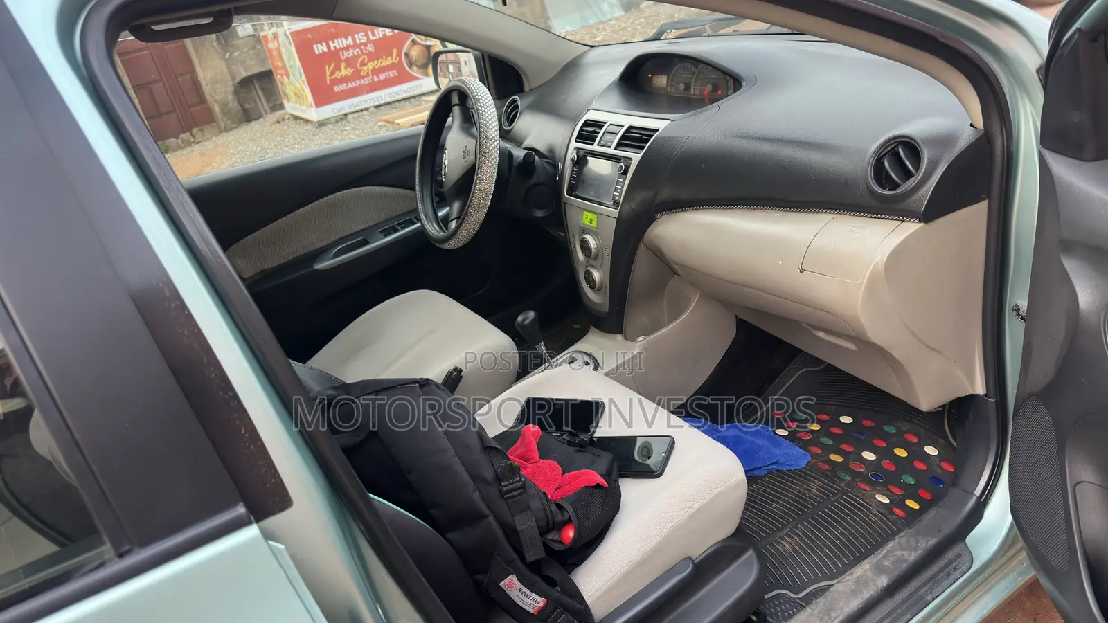 Toyota Belta 2010 Green
