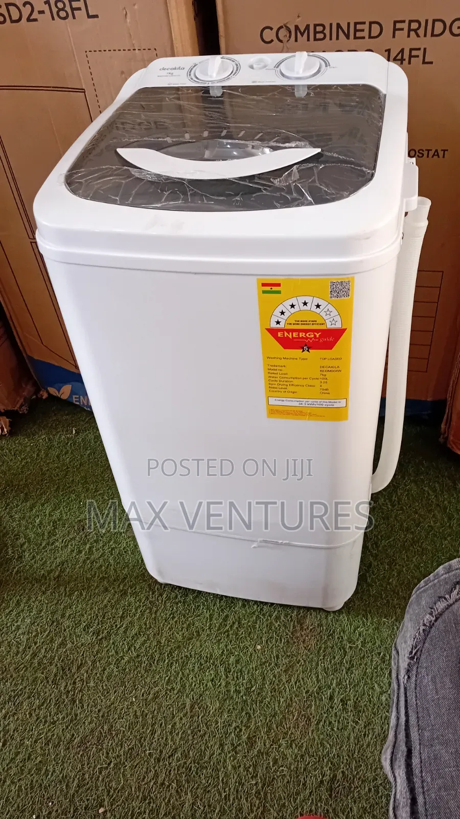 Smart Decakila Washing Machine – Modern Laundry Care