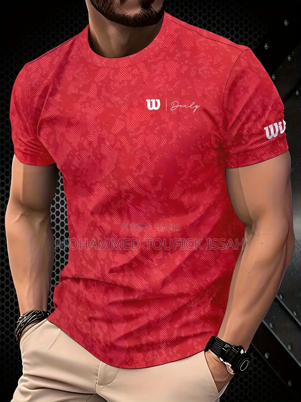 Round Neck T-Shirt European American 3D Printed Short-Sleeved