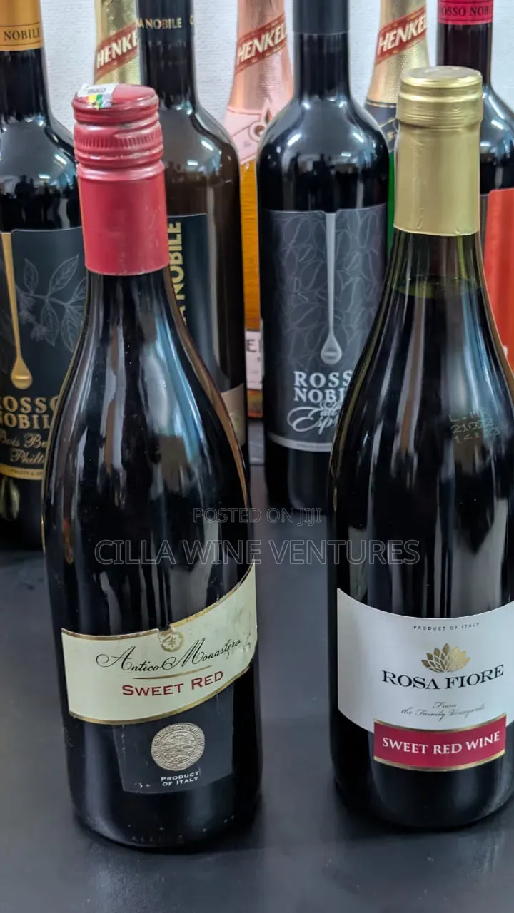 Antico and Rosa Fiore Sweet Red Wine 75cl