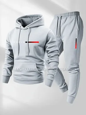 European Casual Men's and Women's Paris Letter Printed Hoodie