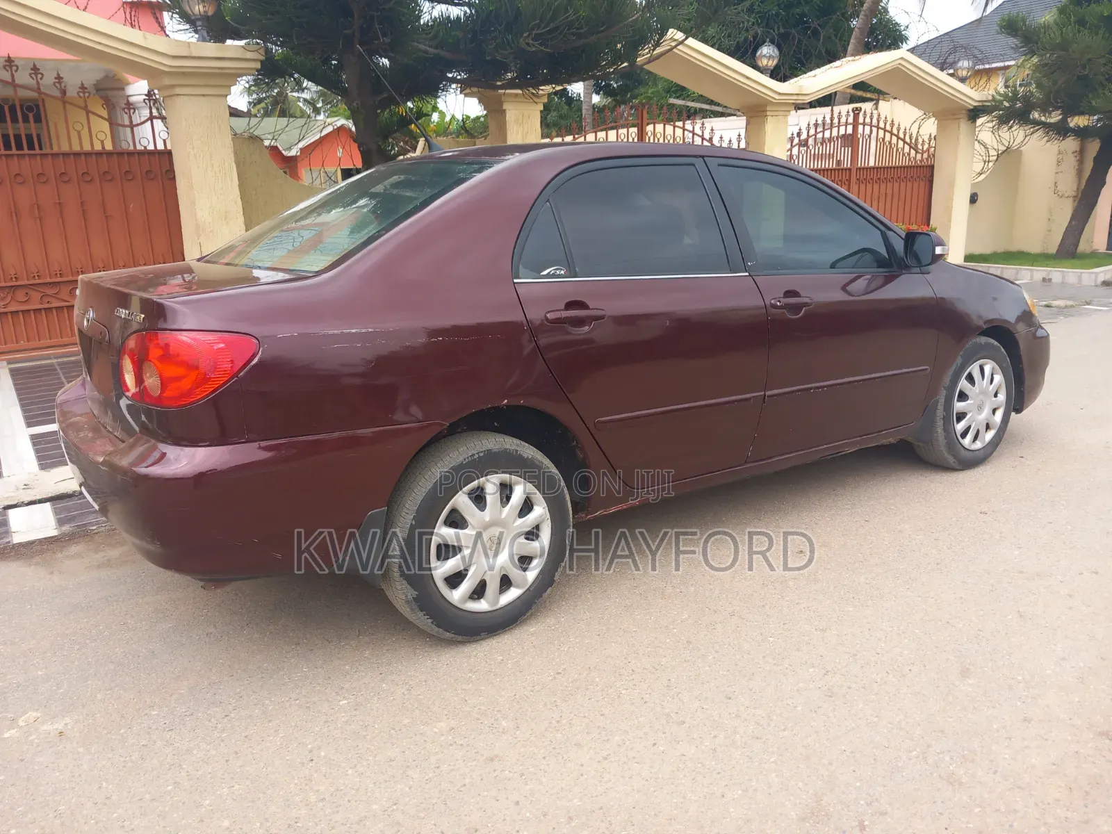 Toyota Corolla 2008 Red
