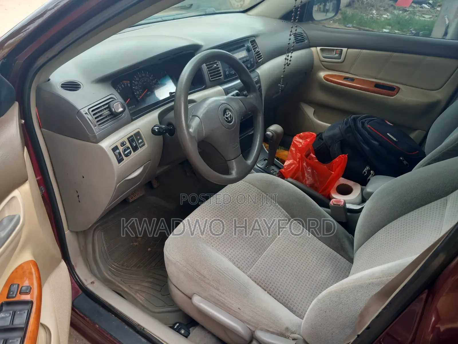 Toyota Corolla 2008 Red