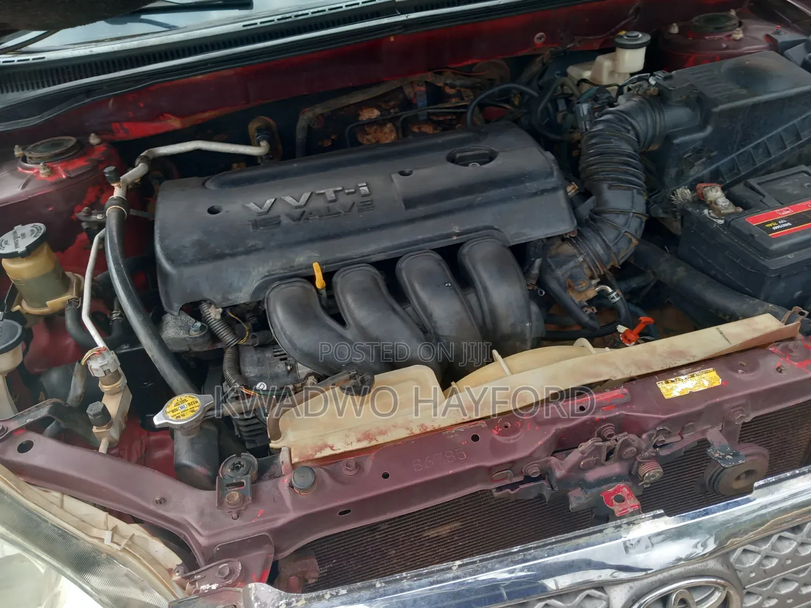 Toyota Corolla 2008 Red