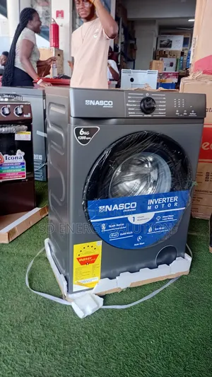 Nasco 6KG Front Load Washing Machine With Child Lock