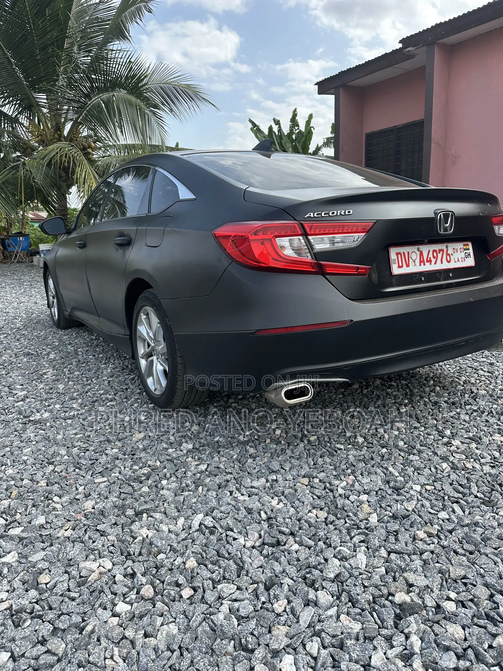 Honda Accord Sport (2.0L 4cyl Turbo 10A) 2019 Black