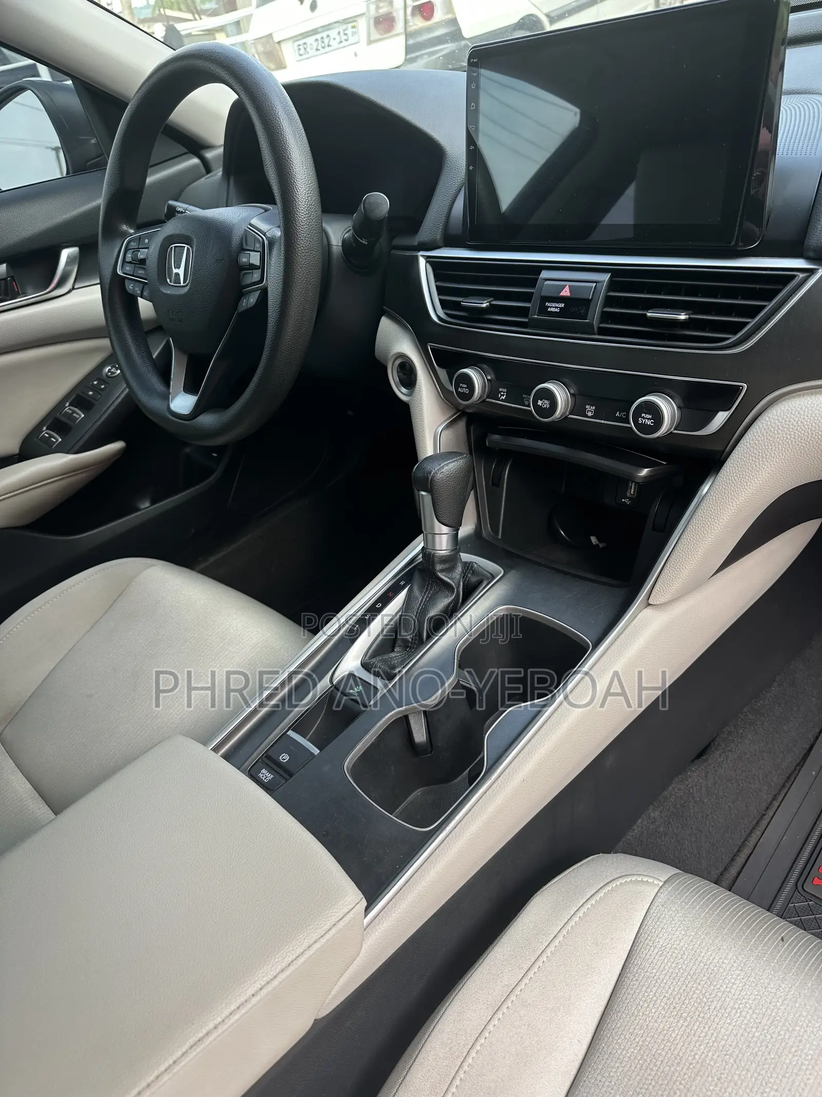 Honda Accord Sport (2.0L 4cyl Turbo 10A) 2019 Black