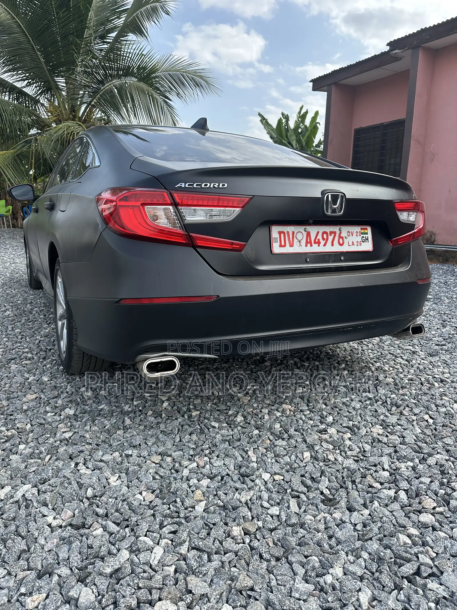 Honda Accord Sport (2.0L 4cyl Turbo 10A) 2019 Black