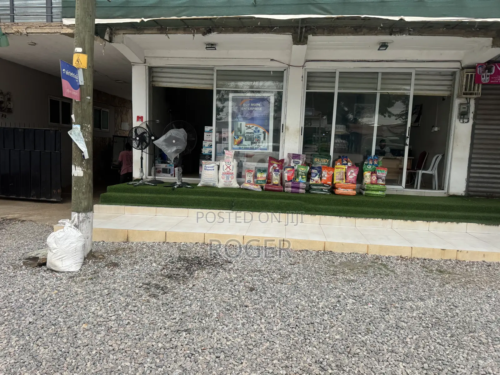 Double Shop for Rent at Achimota Mile 7