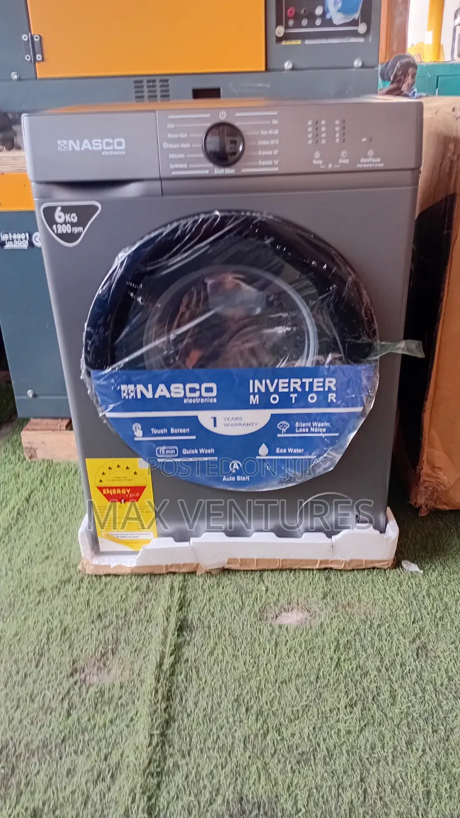 Nasco 6KG Washer – Perfect for Singles and Small Families