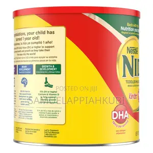 Nestle Nido Kinder 1+ Toddler Powdered Milk, 77.6 Oz