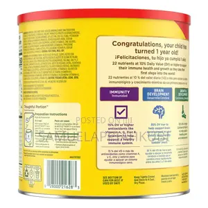 Nestle Nido Kinder 1+ Toddler Powdered Milk, 77.6 Oz