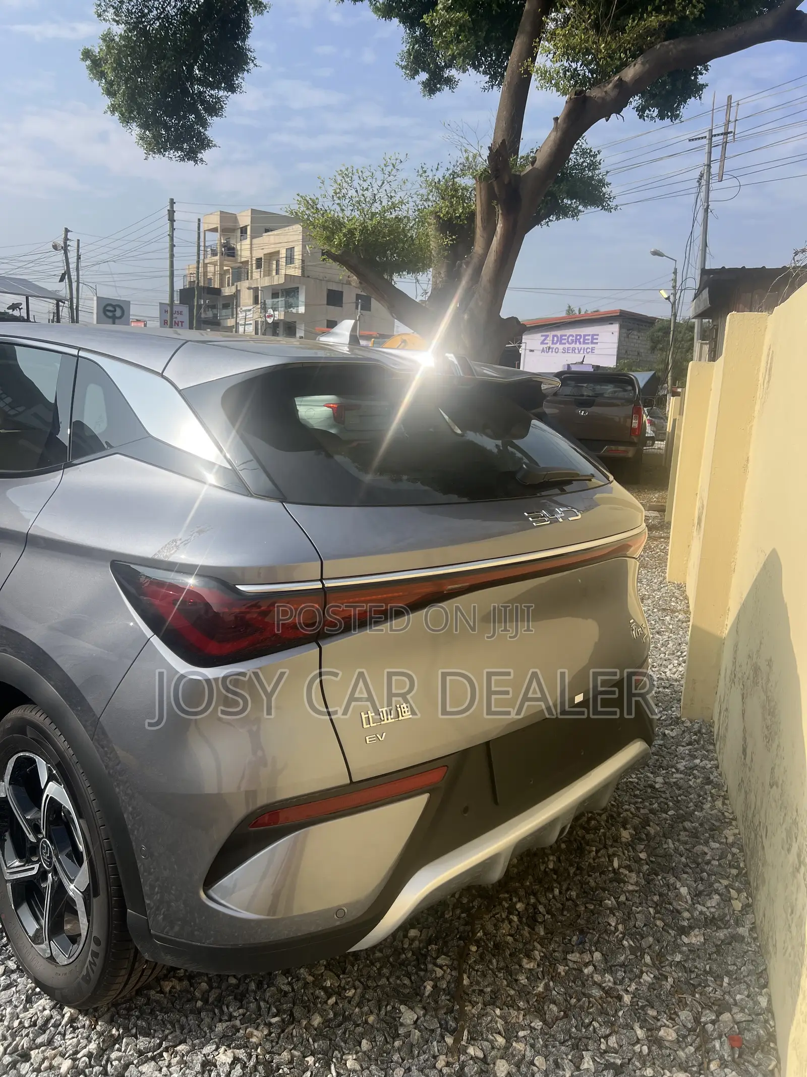 New BYD Yuan Plus 2025 Gray