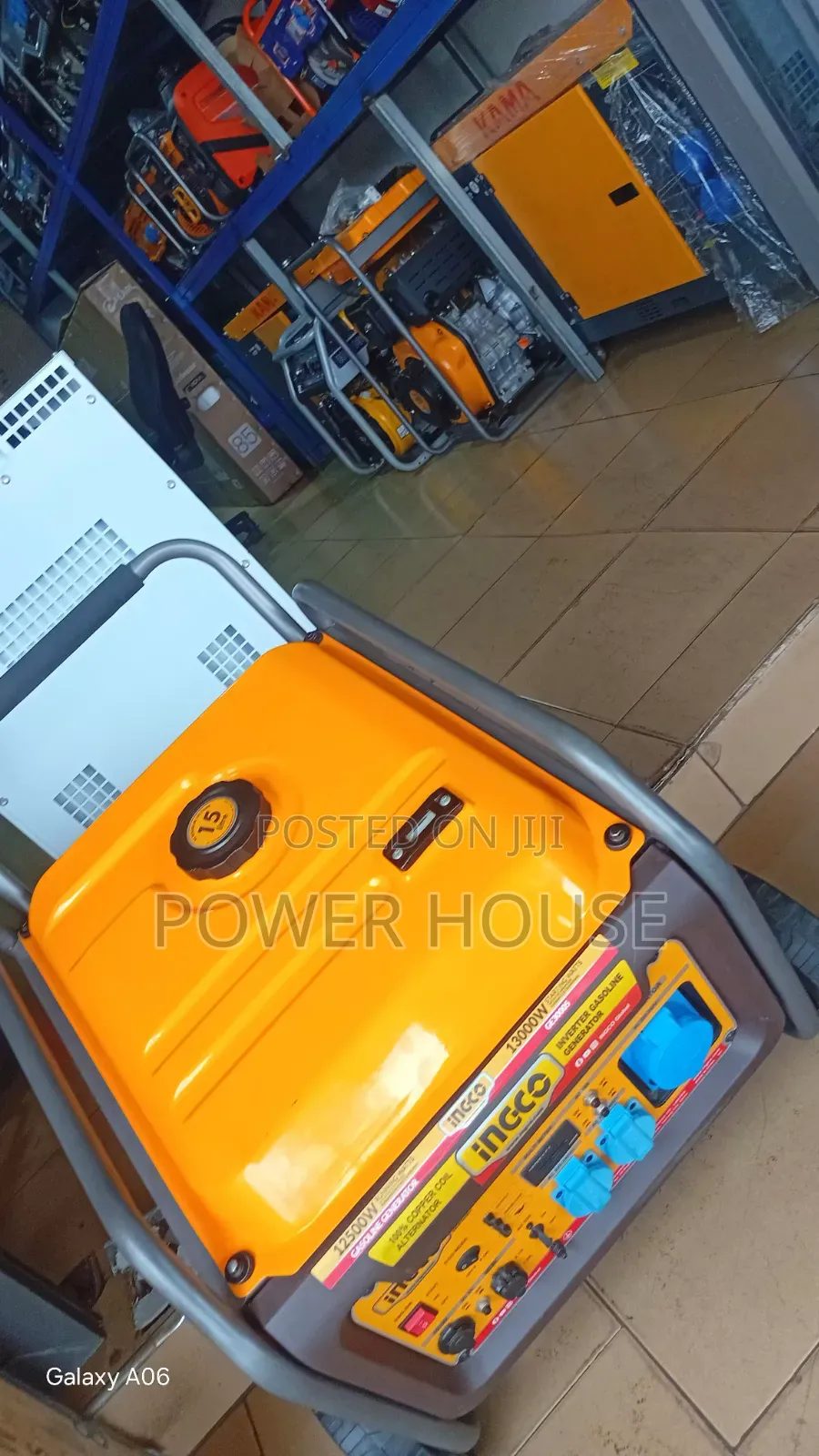 Heavy-Duty INGCO 10kVA Generator – Electric Key Start Available