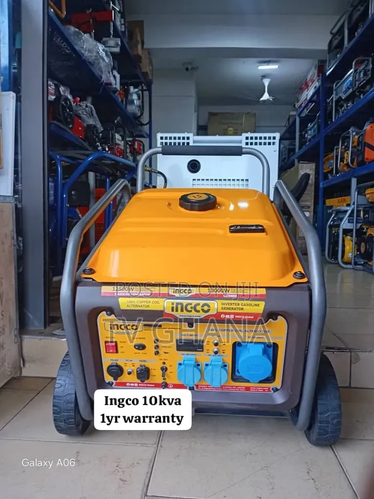 Original INGCO 10kVA 13000W Generator – Premium Power Backup10kva