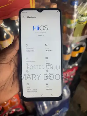 Tecno Pop 7 64 GB Black