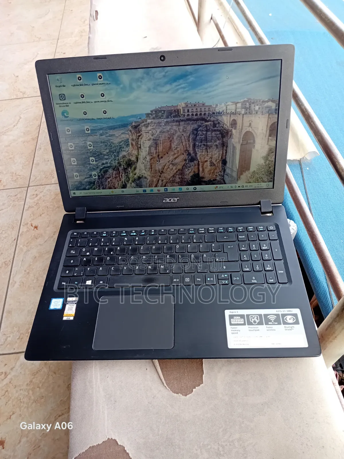 New Laptop Acer Aspire 3 A315-51 8GB Intel Core i3 SSHD (Hybrid) 1T